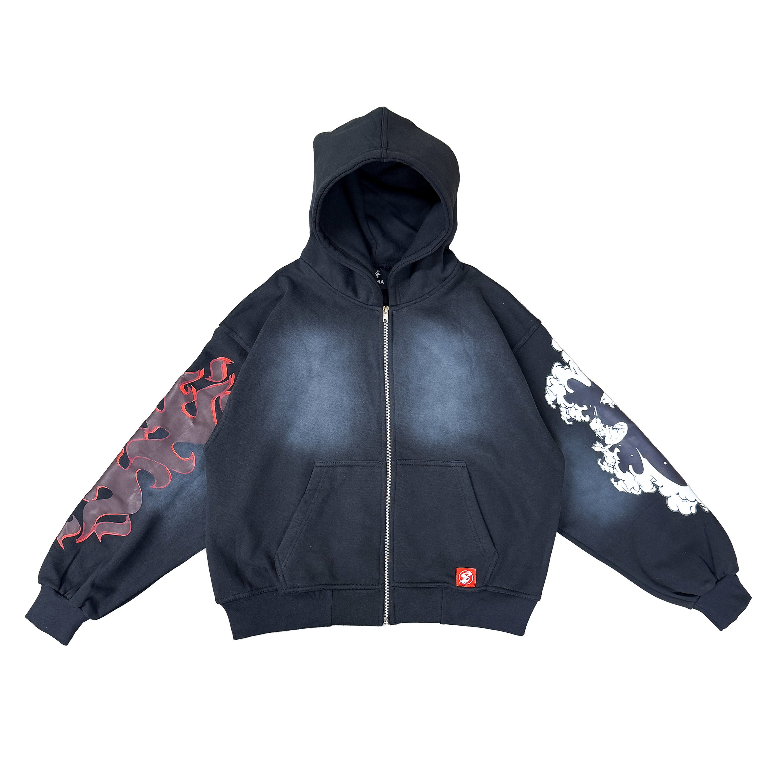 Genso Zip-Up (Black)